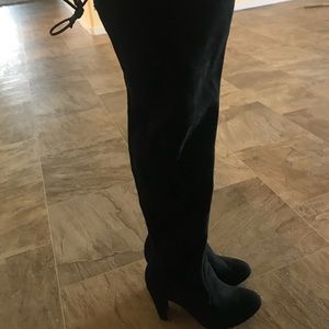 Over the knee high boots